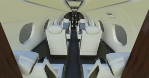 NetJets "N386QS" Embraer Phenom 300 with cabin thumbnail 8