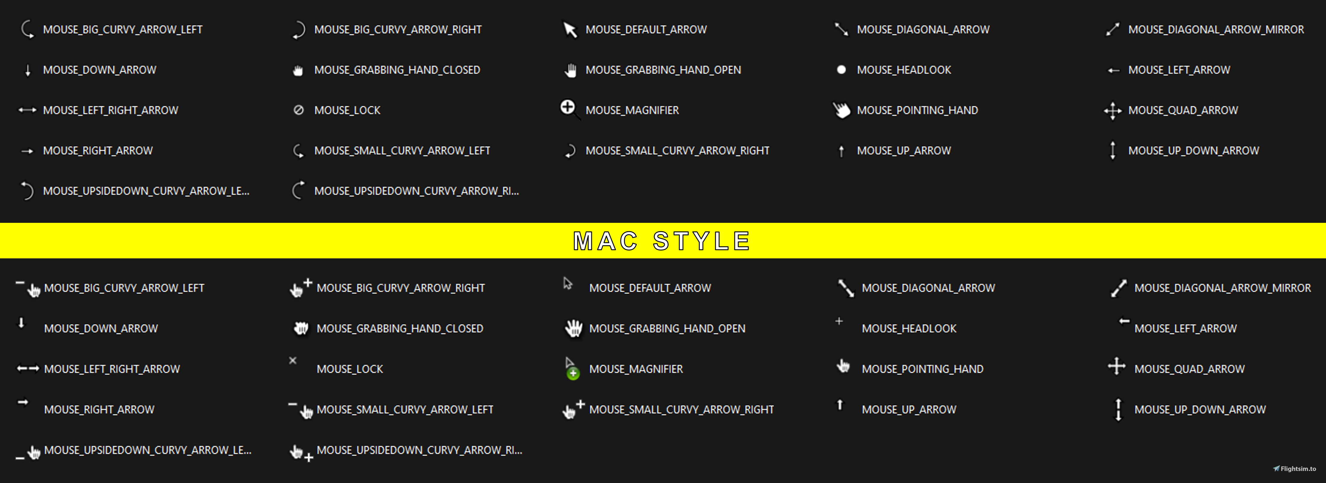 New Cursor Options For Microsoft Flight Simulator MSFS New cursor options for microsoft flight simulator msfs