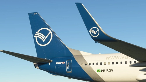 NEW VASP Viação Aérea São Paulo - (PR-RGV) - 8k-resolution - PMDG 737-800