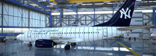 New York Yankees PMDG 737-600 B736