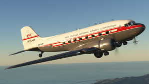 New Zealand National Airways Corporation ZK-AWP (Classic) | Aeroplane Heaven DC-3 Dakota thumbnail 6