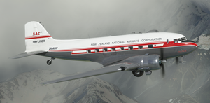 New Zealand National Airways Corporation ZK-AWP (Classic) | Aeroplane Heaven DC-3 Dakota thumbnail 3