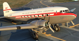 New Zealand National Airways Corporation ZK-AWP (Classic) | Aeroplane Heaven DC-3 Dakota thumbnail 8