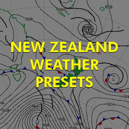 New Zealand Weather Presets