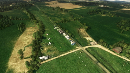 Newton Peveril Airfield 