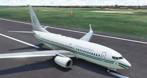 Nigerian Air Force | 5N-FGT | PMDG B737-BBJ