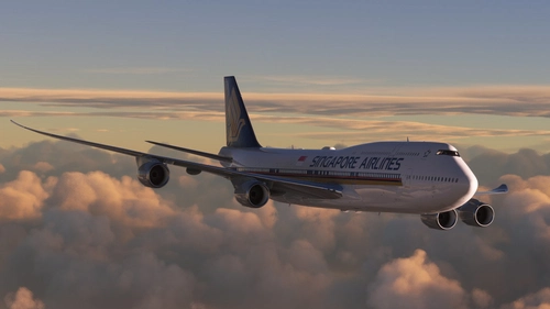 Singapore Airlines 747-8