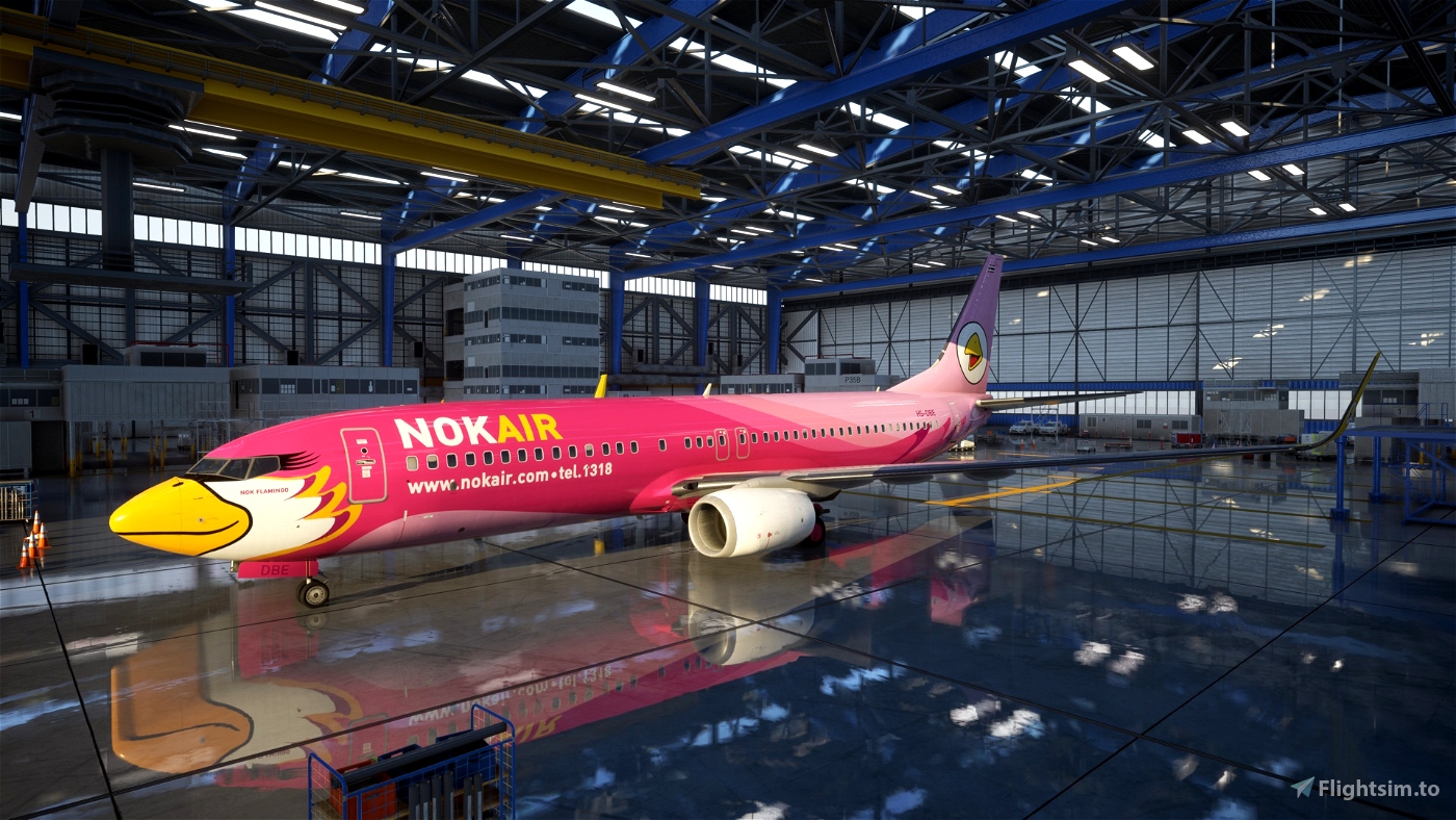 Nok Air Receives First 737-800 - Avionics International