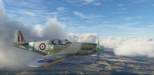 North American P-51A RAF AM148 RM-G 26 Sqn