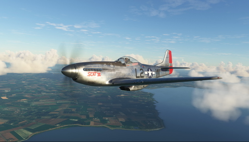 North American P-51D USAAF 479th FG L2-W "Scat VII"