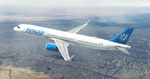 Novair "2021 ivery" "SE-RKA" LatinVFR A321 Neo leap