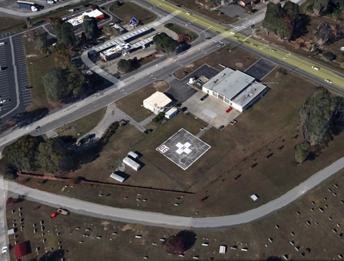 NR91  Lumberton NC Rescue Helipad