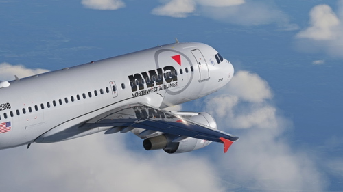 NWA (Northwest) [8K] - LatinVFR A319