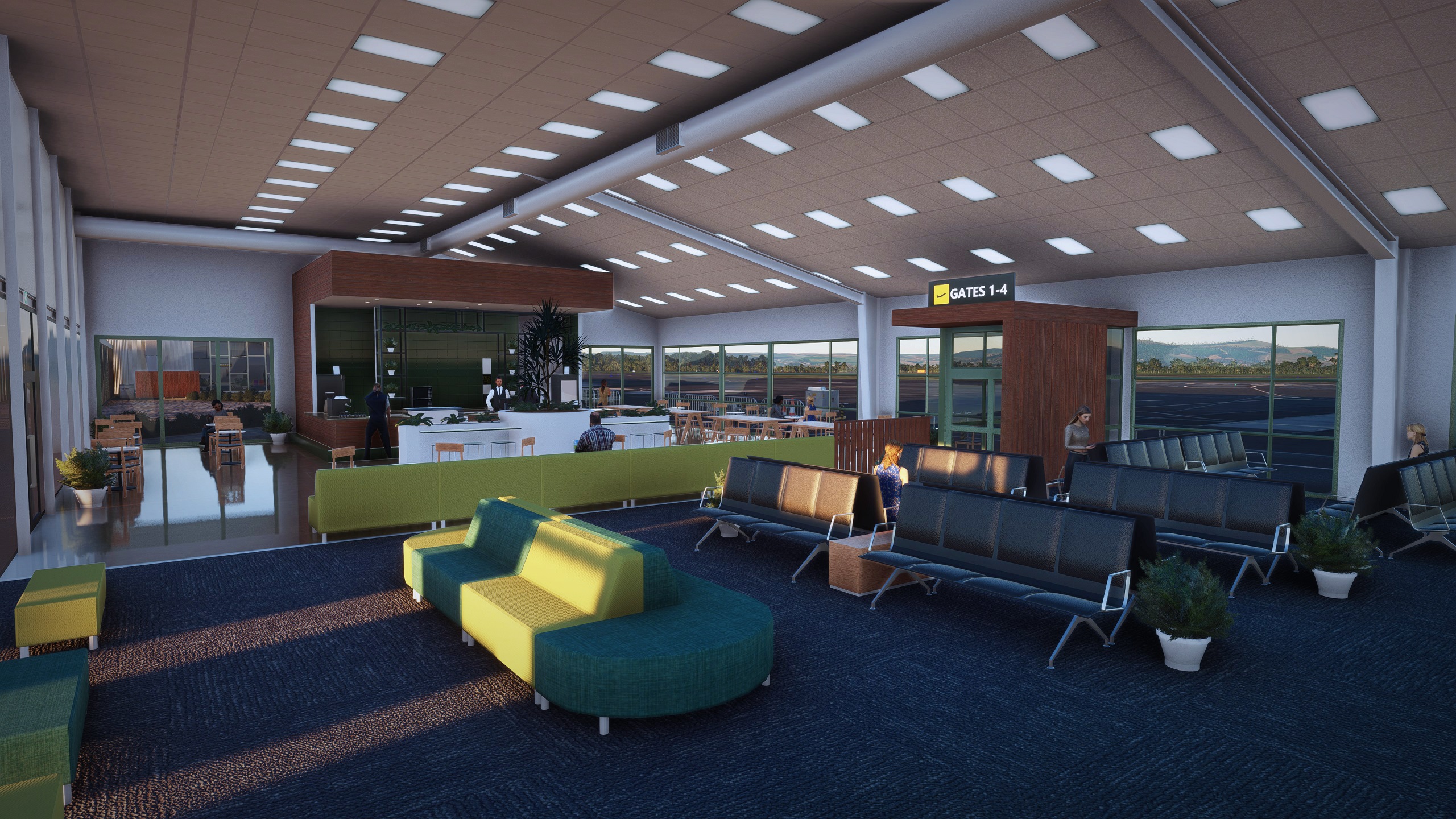 NZA Simulations -  NZRO – Rotorua Airport World Update XII Addon - Image 1