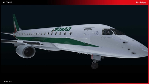 [OFFICIAL] FSS E175 - Alitalia