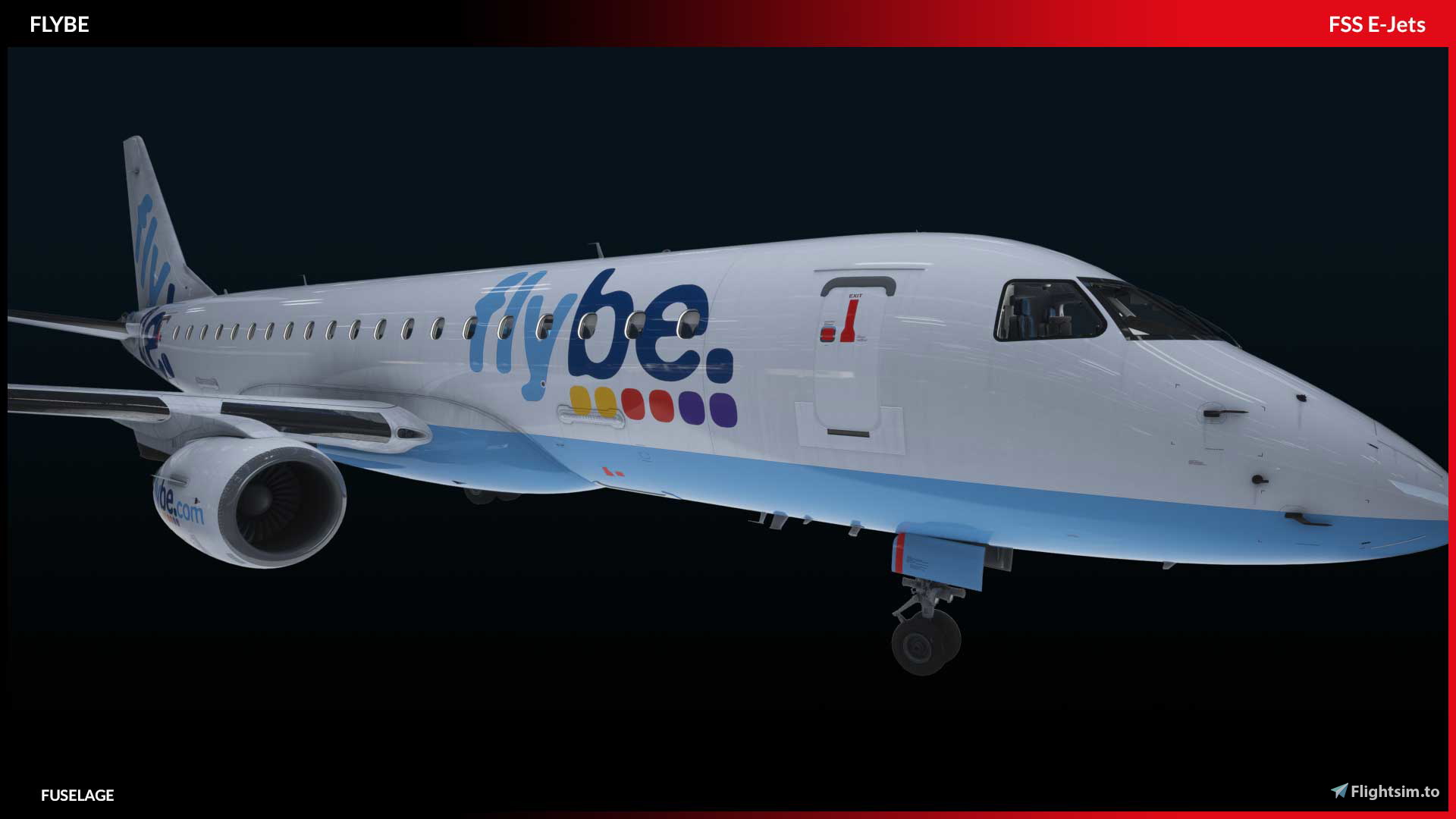 [OFFICIAL] FSS E175 - Flybe - Image 1