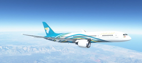 Oman Air Boeing 787-8 repaint A4O-SB
