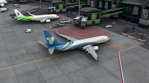 Oman Air PMDG 737-800 (A4O-BAH) thumbnail 1