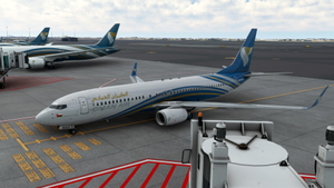 Oman Air PMDG 737-800 (A4O-BAH) thumbnail 3