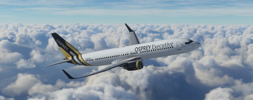 Osprey Airways Executive | PMDG Boeing 737-800 Boeing Business Jet 2 Livery