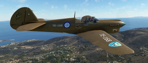P-40N Kythira brown
