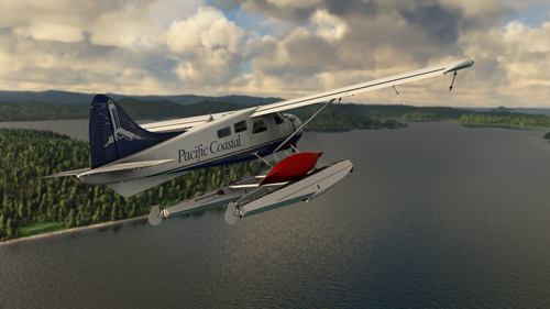 Pacific Coastal DHC-2 Beaver.