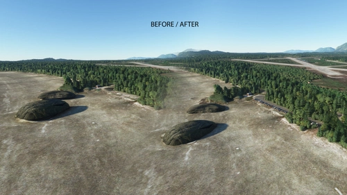 CYAZ elevation fixes and small scenery enhancement
