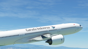 [PACK] Headwind A330-900neo Garuda Indonesia PK-GHE, PK-GHF & PK-GHG 8K thumbnail 1