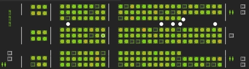 PACX - A310 Passenger Cabin Layout