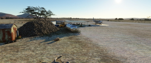 Palmwag Airport - Namibia