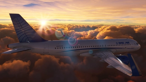 Pan Am 2023 Fictional Livery (Asobo A320neo)