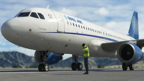Pan Am 2023 Fictional Livery (Fenix A320)