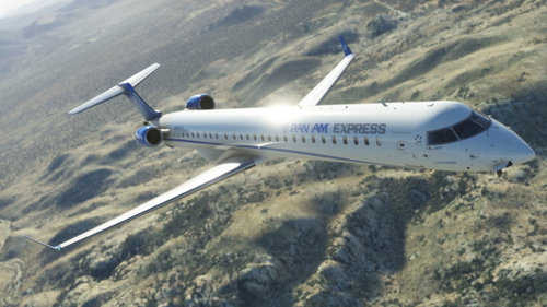 Pan Am Express 2023 Livery (Aerosoft CRJ-1000)