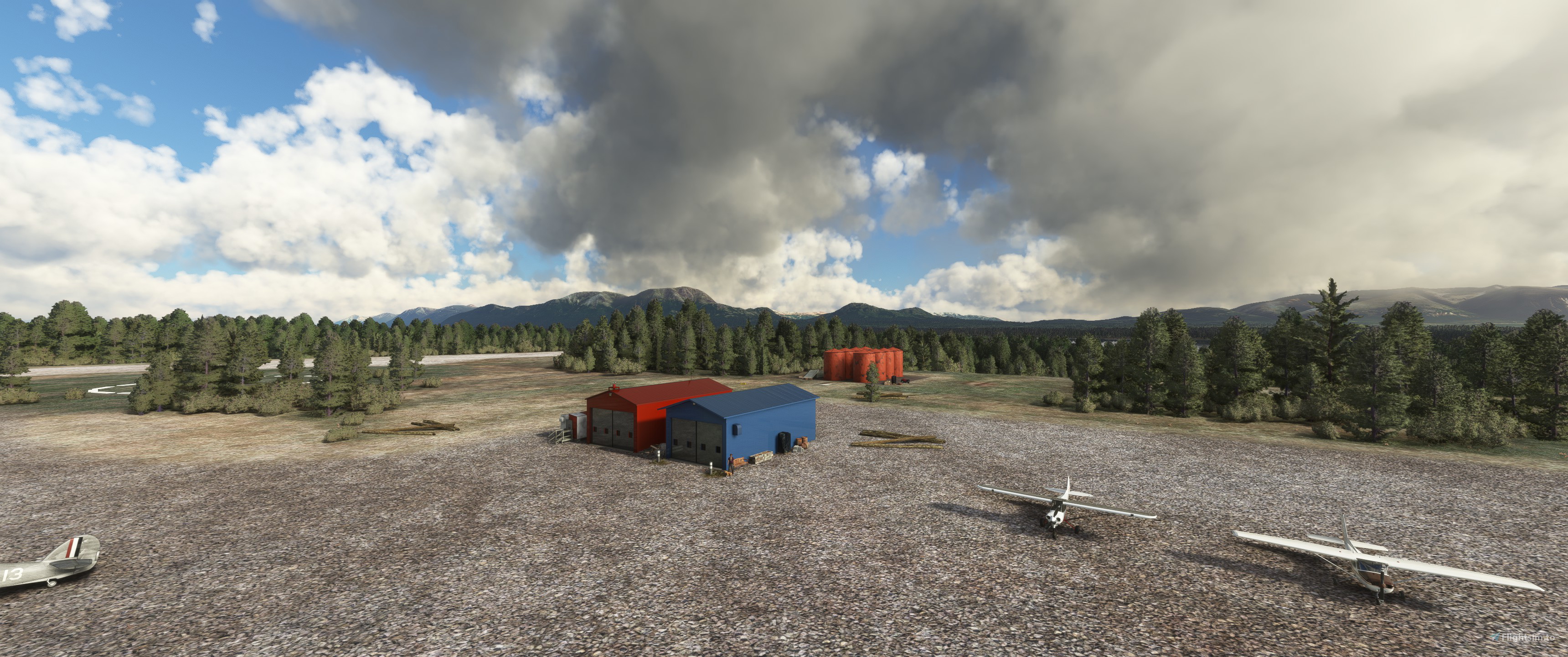 PANO Nondalton Airport Alaska (Custom Models) for Microsoft Flight