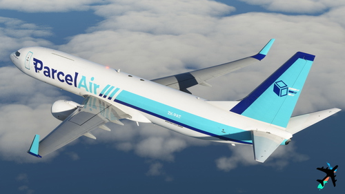 Parcelair Concept Design [ZK-PAT] (Fictional) | PMDG B737-800BCF