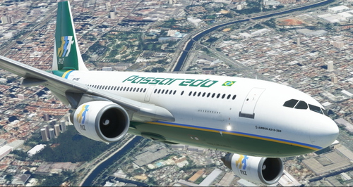 Passaredo | PP-PSE | Airbus A310-300 | 8K 