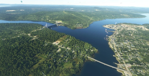 Penobscot Narrows and Eastern Channel Bridges