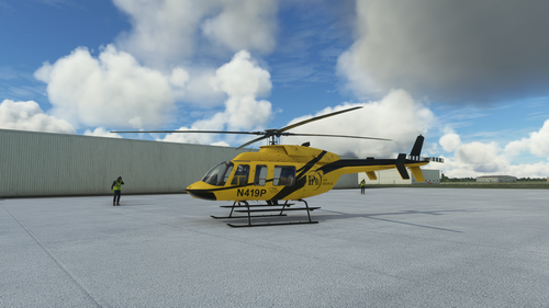 PHi Air Med 6 "N419P" Bell 407