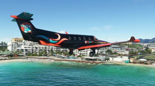Pilatus Carenado PC12 - Air BlueFox VA Livery