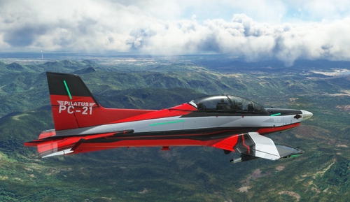 PILATUS PC-21 FICTIONAL LIVERY