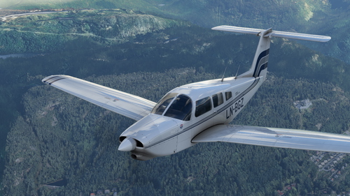 Piper PA 28RT Arrow IV LN-BGZ