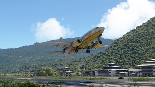 PMDG 737-600 Bhutan Airlines (A5-DOR)