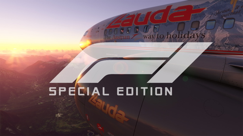 PMDG 737-600 Lauda Air OE-LNM Formula 1