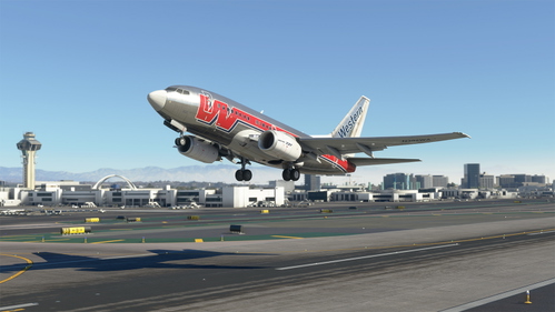 PMDG 737-600 Western Airlines (N302WA) Classic Chrome (Weathered)