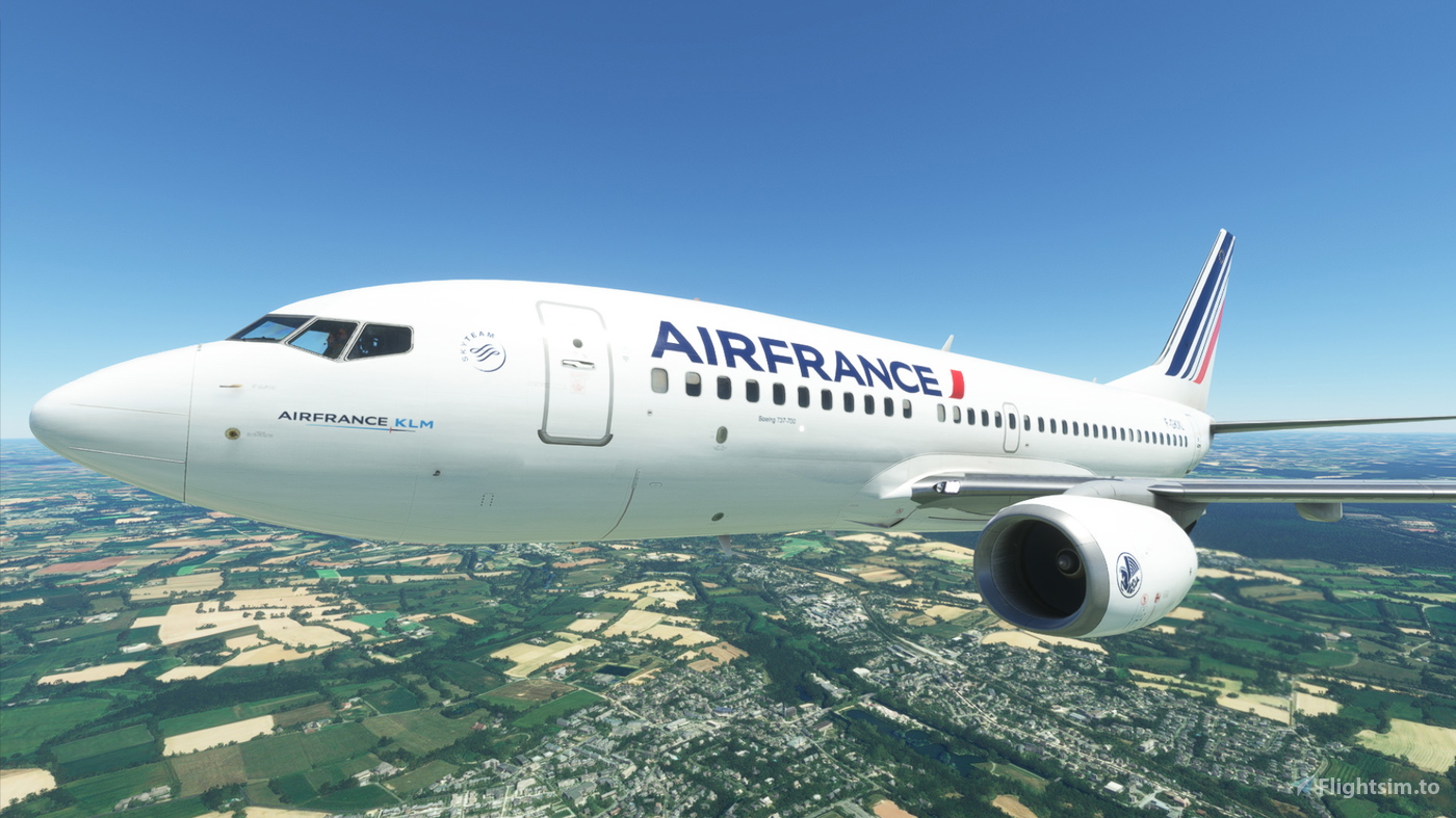 PMDG 737-700 Air France - new design (F-GKXL) for Microsoft Flight  Simulator | MSFS