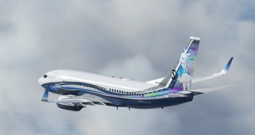 PMDG 737-700 BBJ BLUE ARCHIVE (FICTIONAL)