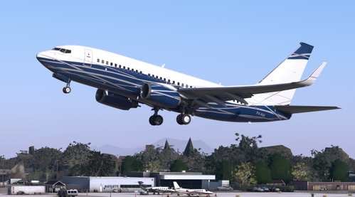 PMDG 737-700 BBJ P4-NGK