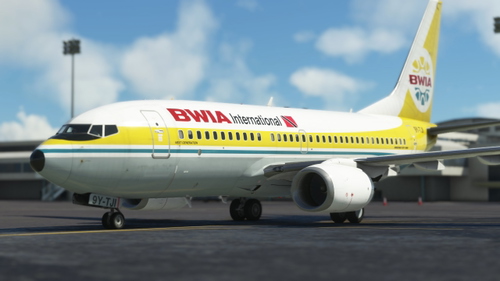 PMDG 737-700 BWIA
