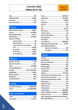 PMDG 737-700 Full Checklist thumbnail 5