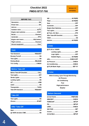 PMDG 737-700 Full Checklist thumbnail 4